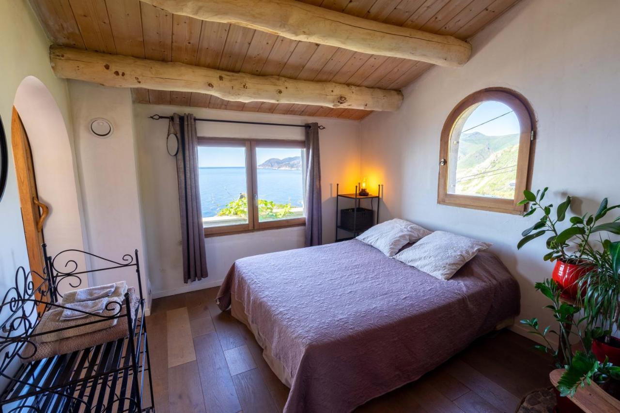 Coin De Paradis Vue Dominante Sur Mer, Montagne Et Tour Genoise Avec Jacuzzi Pino Εξωτερικό φωτογραφία